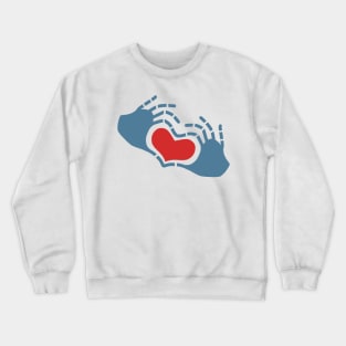 Love Bond - Blue Crewneck Sweatshirt